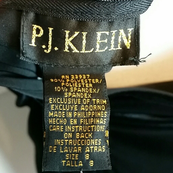 Vintage P.J. Klein Velvet dress - Picture 5 of 7
